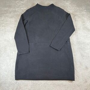 Lululemon City Bound Sweater Dress Athletica Black Mock Neck Long Sleeve Size 10